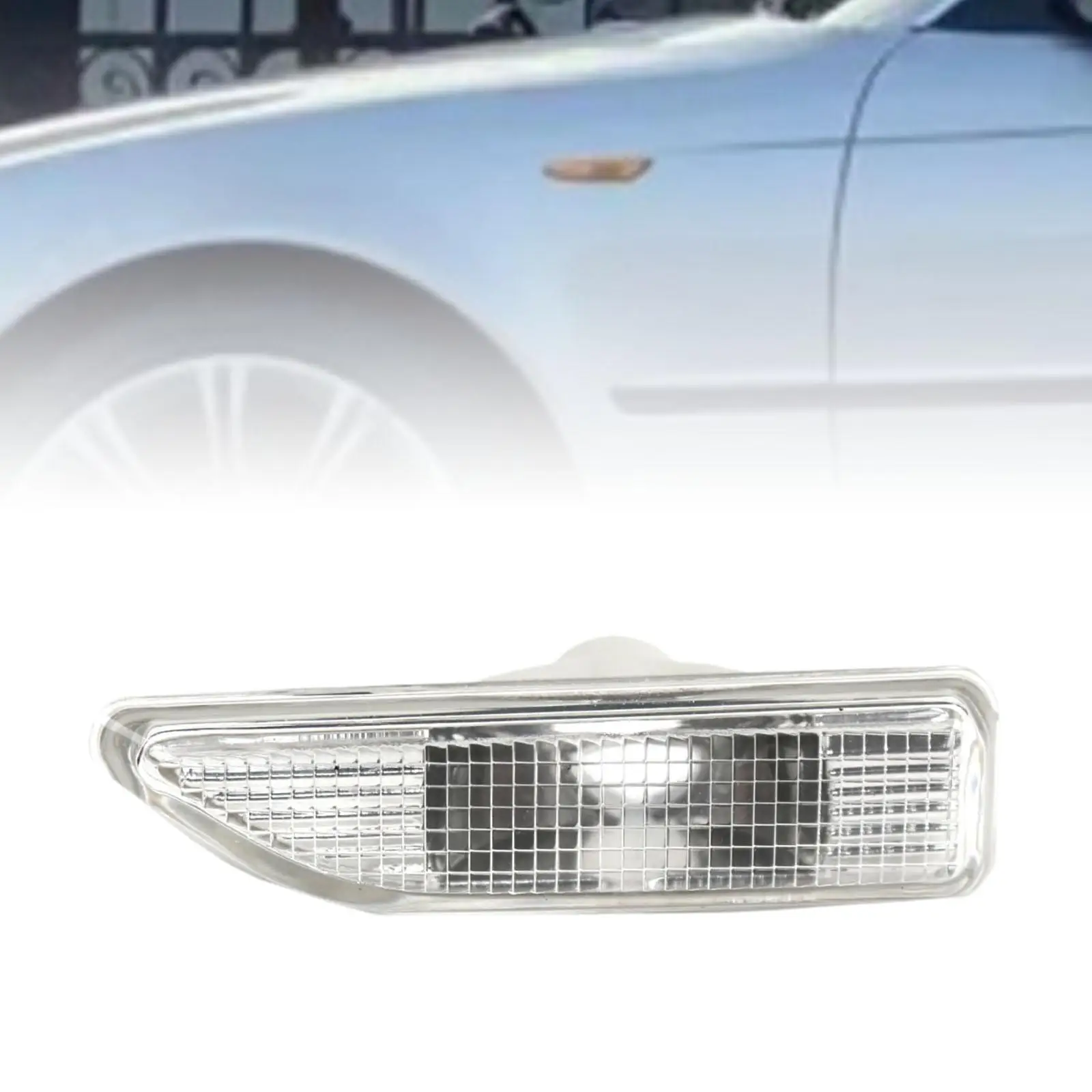 

Practical Car Side Marker Light White PP Durable Spare Part for Mini Countryman R60 F60 2016 2021