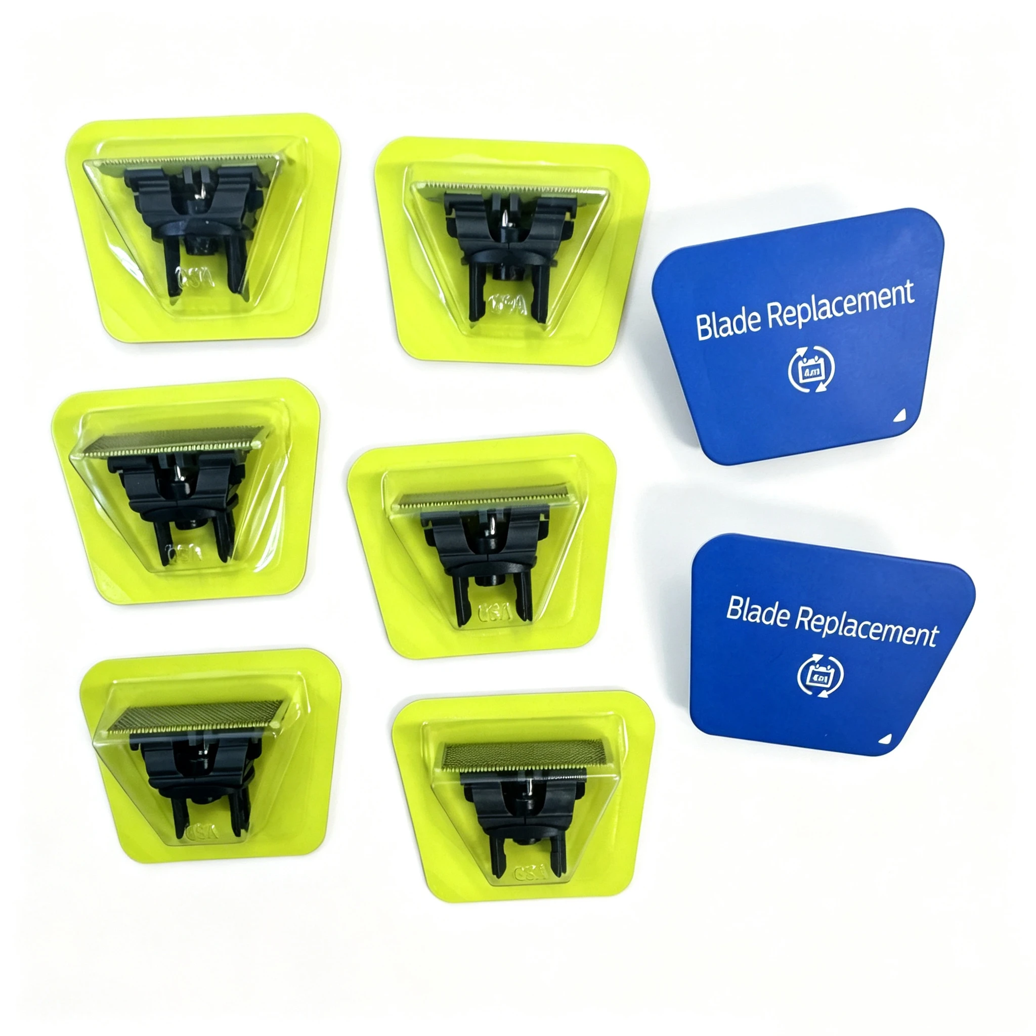Compatible with Small T Blade Razor Heads for Replacement with Oneblade 2533, QP2523, 2630, 6520, Etc.