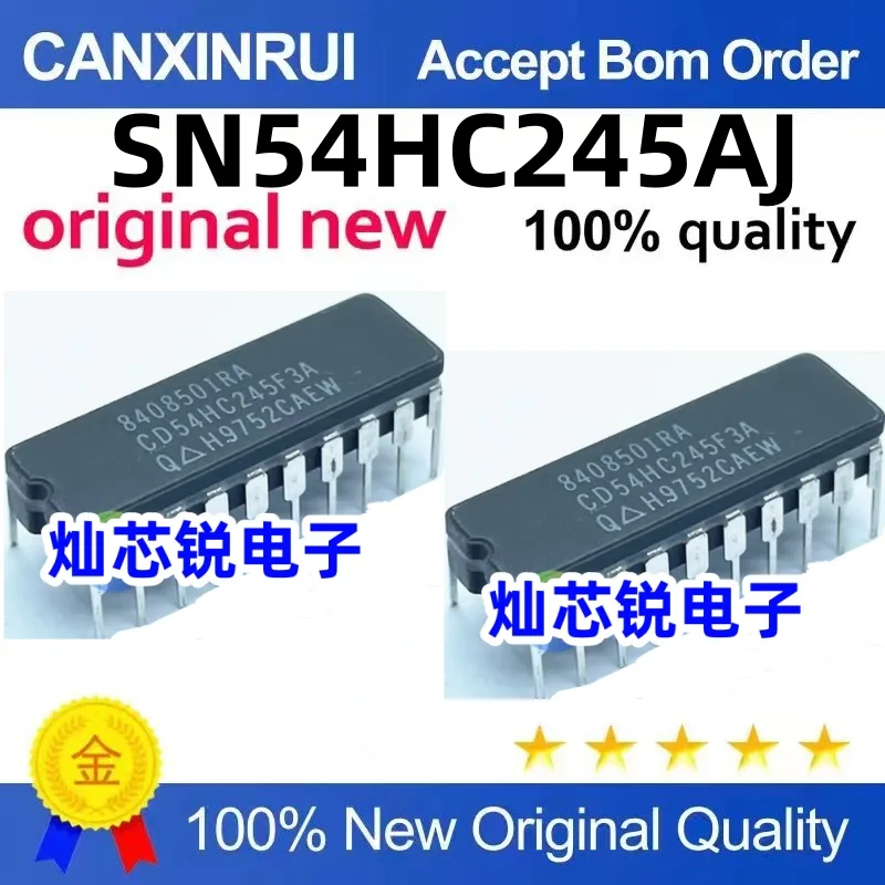 SN54HC245AJ CDIP20 DIP20 imported driver power chip ceramic package with good quality