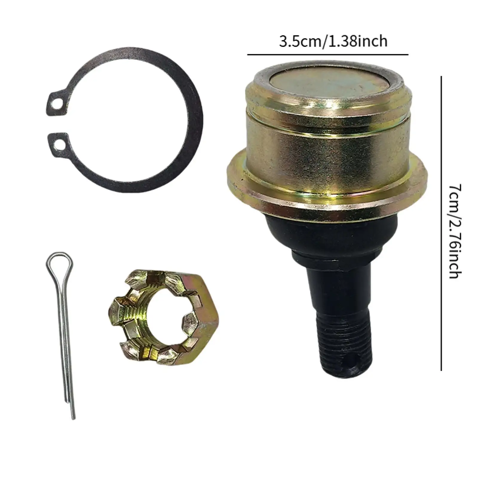Kogelgewrichtset Onderdelen Sterke componentaccessoires Eenvoudig te installeren Stevig Heavy Duty Vervangt 5fu-f3549-00-00 37S-23549-00-00