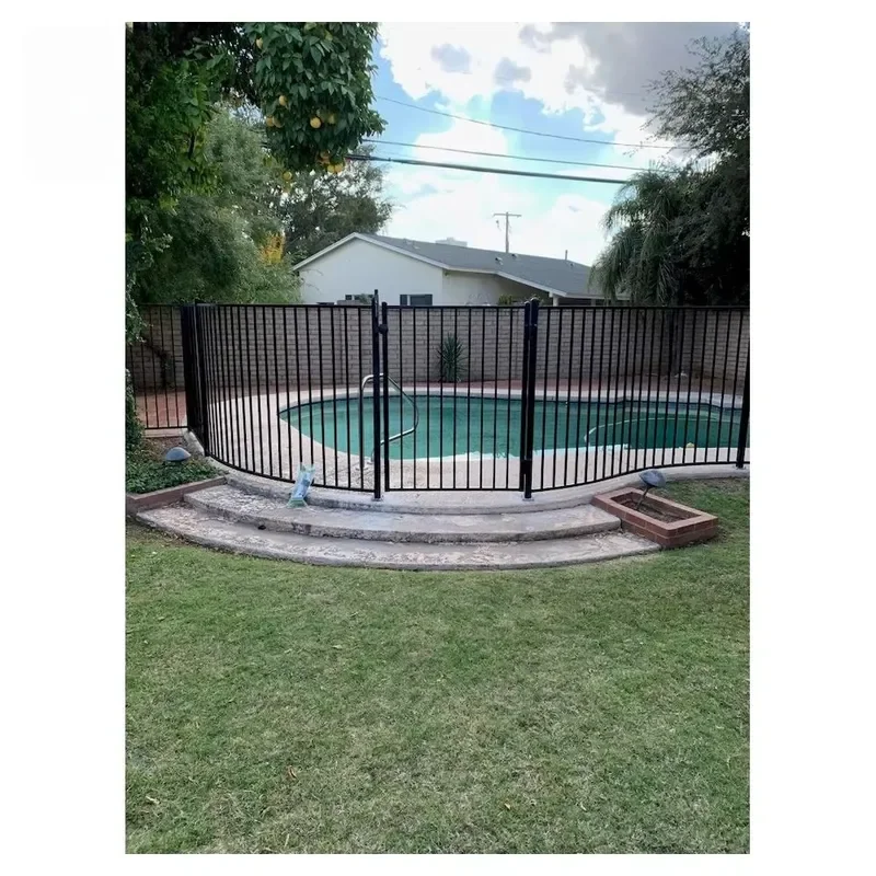 High Quality Modern Iron Guardrail Balcony & Outdoor Road Safety Isolation Fence Water Resistant Feature Easy