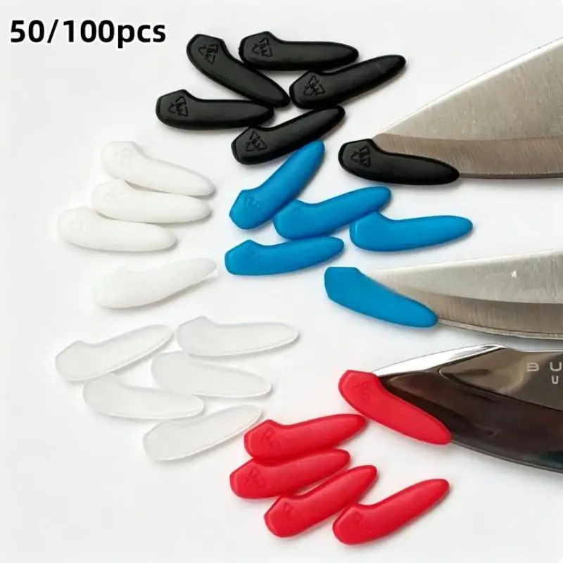 50/100Pcs Plastic Knife Tip Covers, Reusable Blade Point Protective Sleeves