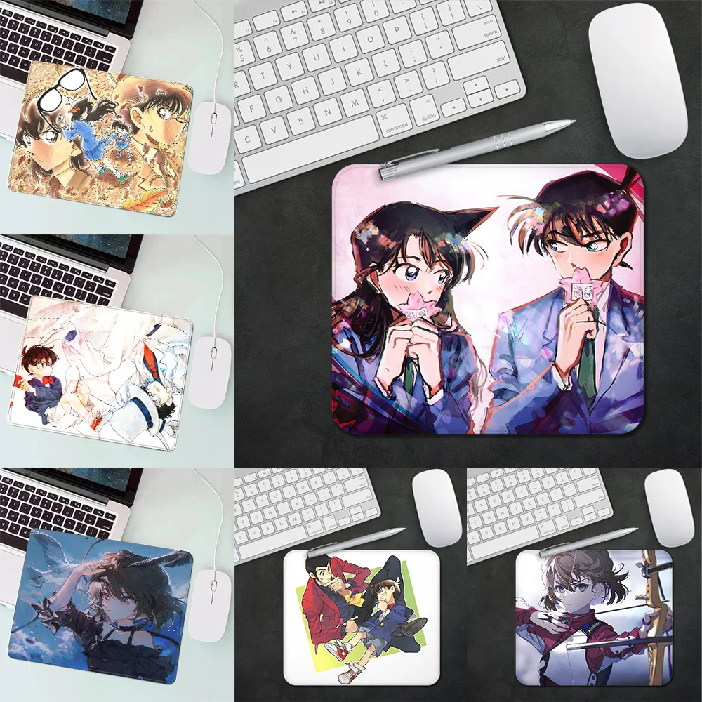 

Detective Conan Gaming Mouse Pad XS Small Mousepad For PC Gamer Desktop Decoration Office Mouse Mat Deskmat Rug