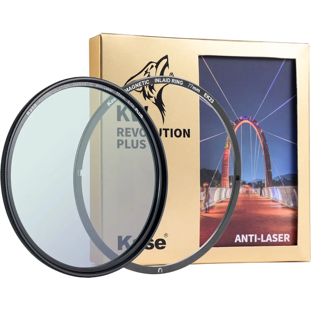 Kase KW Revolution Plus Magnetic Anti-Laser Filter Optical Glass