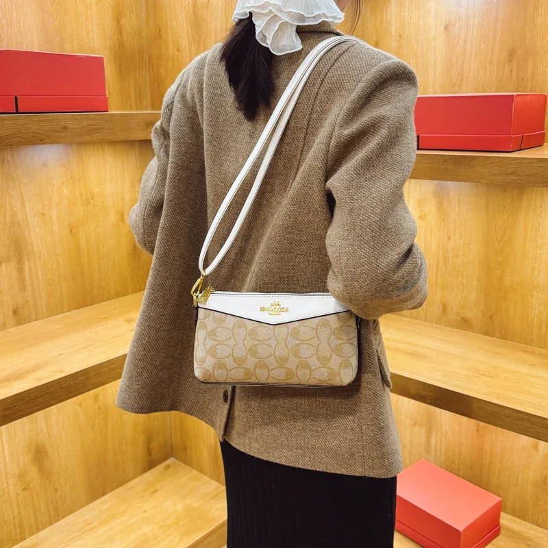 

Luxury Women's Leather Shoulder Fashion Bag Elegant Designer Crossbody Classic Tote Handbag For Stylish Outfits