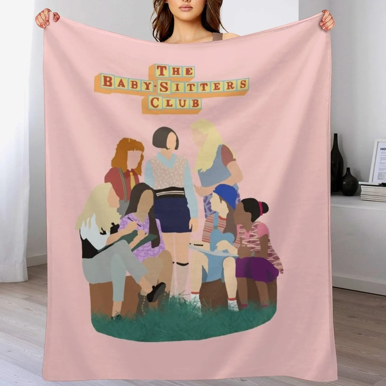 

The Baby-Sitters Club Throw Blanket Cute Custom Heavy Blankets