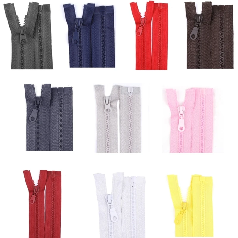 

W8EA, 10 шт., сверхмощные нейлоновые застежки-молнии для шитья, рукоделия, пошив 27 дюймов/70 см, открытые застежки-молнии, швейные застежки-молнии для одежды