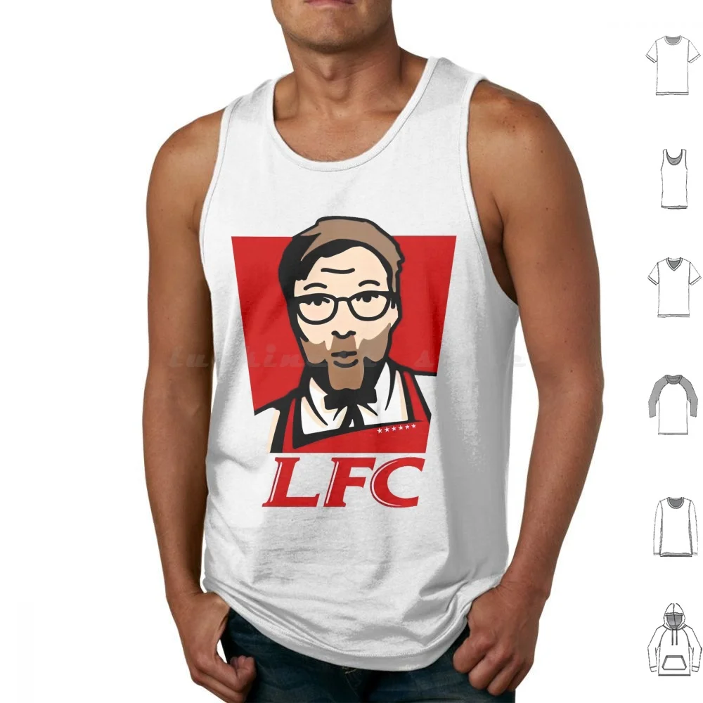 

Jurgen Klopp Tank Tops Print Cotton 9 Iconic Klopp Art Klopp Jurgen Klopp Anfield Salah League Jurgen Klopp Jurgen Klopp 1