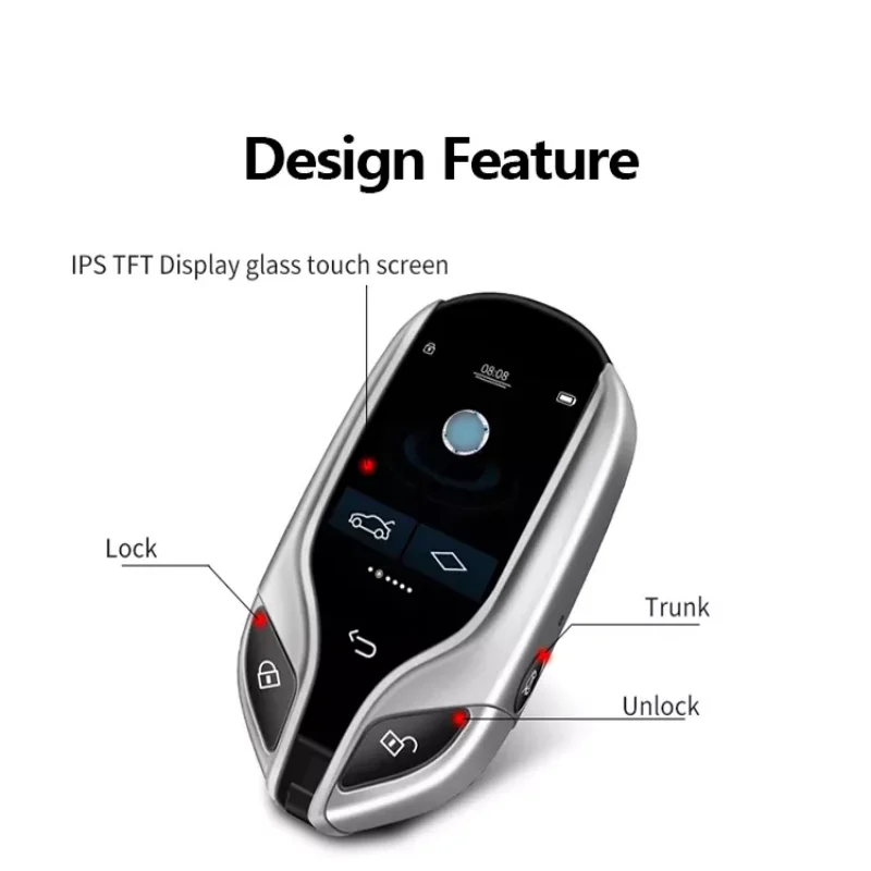 SPY Auto Smart Remote Car Key Universal LCD Touch Screen