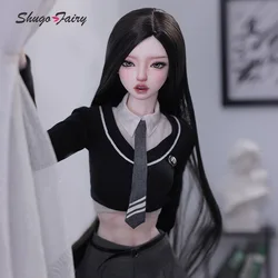 Bjd shuga Fairy jennie関節式人形、成熟しているためのパンクスタイル、あなたのために、jennyボール、攻撃の女の子、おもちゃ、1、3、1、5