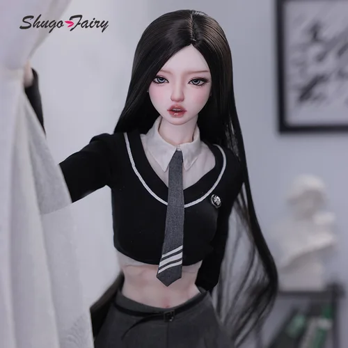 Shuga 페어리 제니 1/3 BJD 인형, 매력적인 어택 걸 펑크 스타일, 성숙한 만남, 사랑해요 볼 조인트 인형 장난감