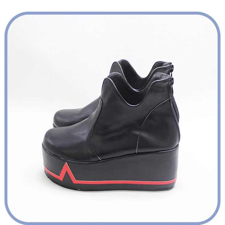 EVA Ayanami Rei Scarpe Cosplay Stivali Gioco Anime Scarpe di Carnevale di Halloween Su misura