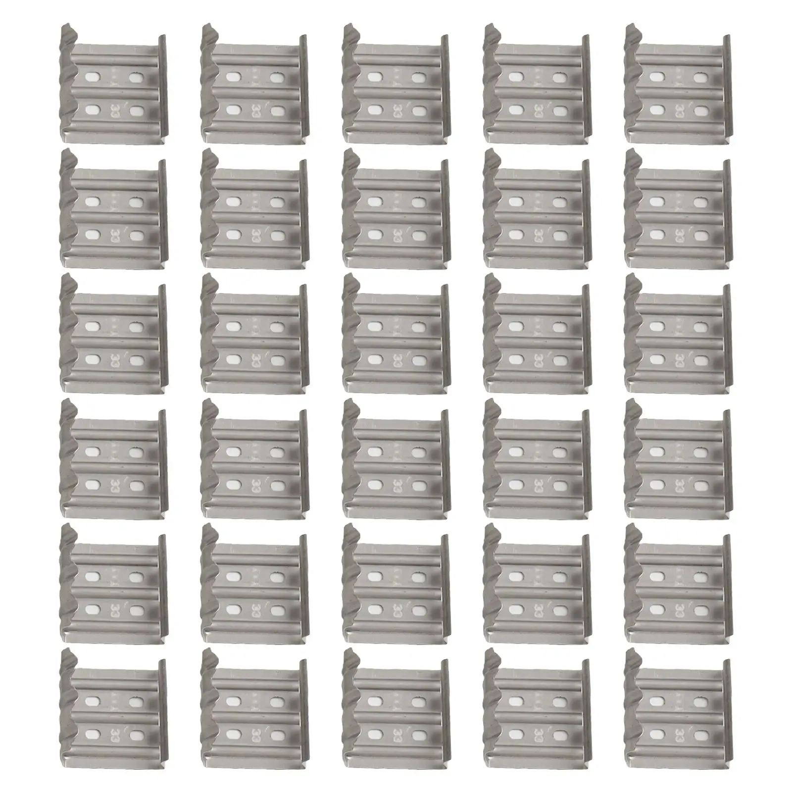 30pcs Water Guide Clips Stainless Steel for Effective Drainage in Photovoltaic Applications with Innovative Features