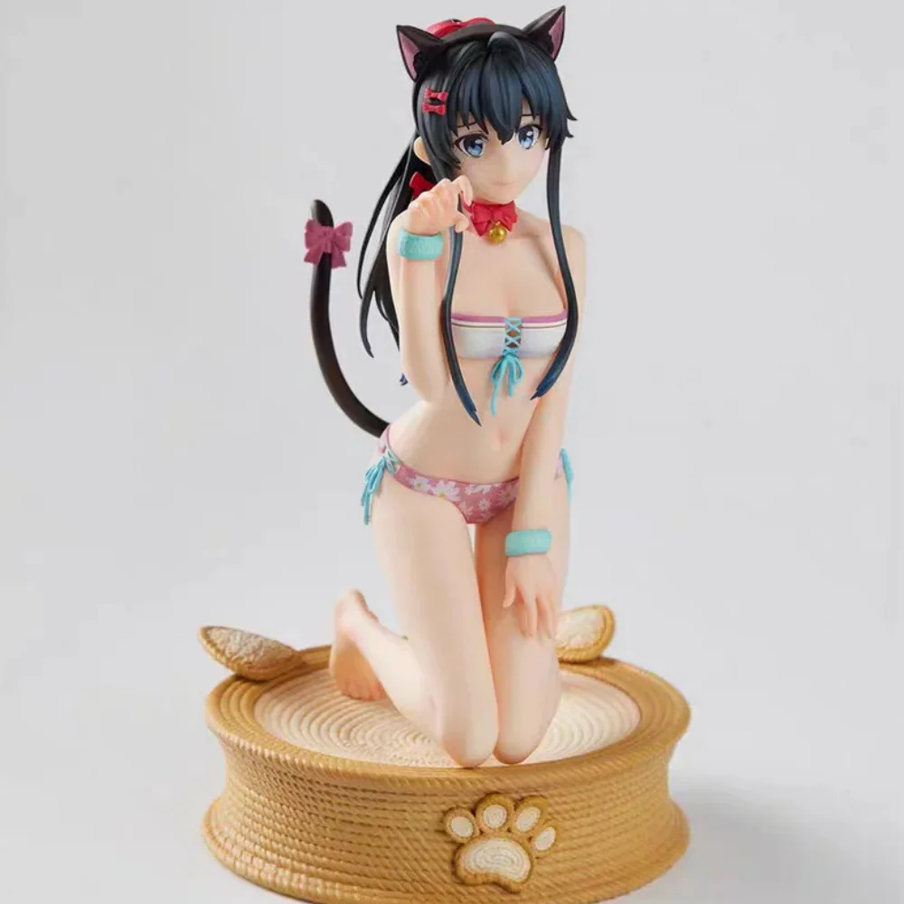 Anime My Teen Romantic Comedy SNAFU Yukinoshita Yukino Yuigahama Yui Swimsuit PVC Action Figure Collectible Model Doll Toy 21CM