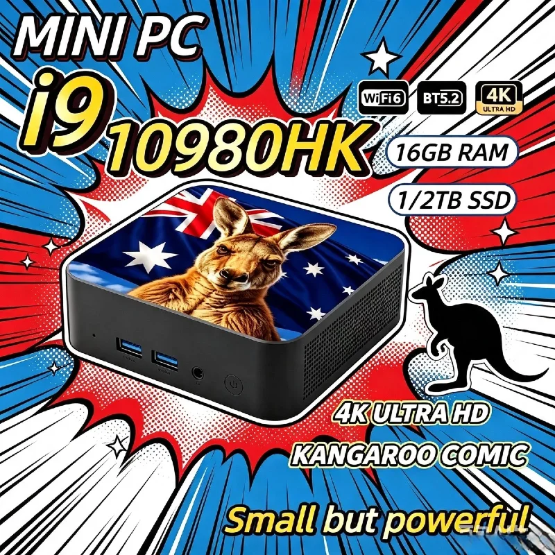 Home Office Australia - Core i9‑10980HK 2026 Nuevo Mini PC