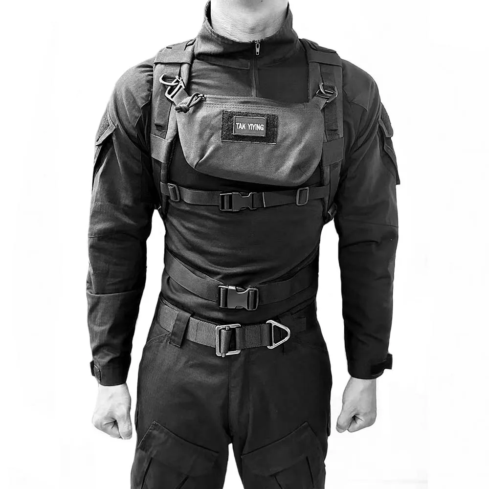 

Tactical Backpack Chest Bag Outdoor Hiking Sports Shoulder Waist Bag Anti-Theft Package Cell Phone Bag For Holiday Gifts For Men