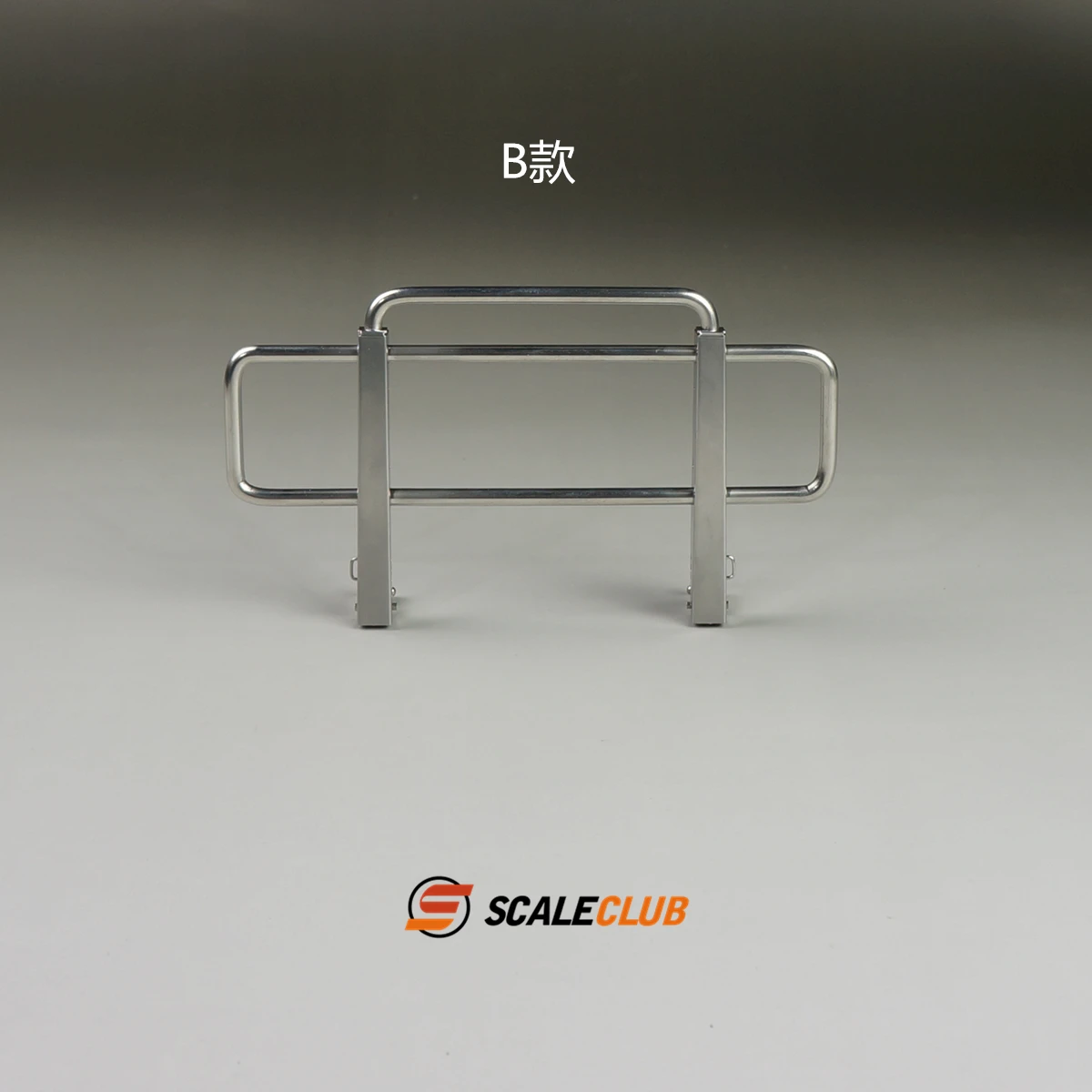 Scaleclub Model voor Tamiya JX 1/14 F2000 Shaanxi Auto Delong Truck Model Speelgoed Metalen Rvs Voorbumper Upgrade Onderdelen