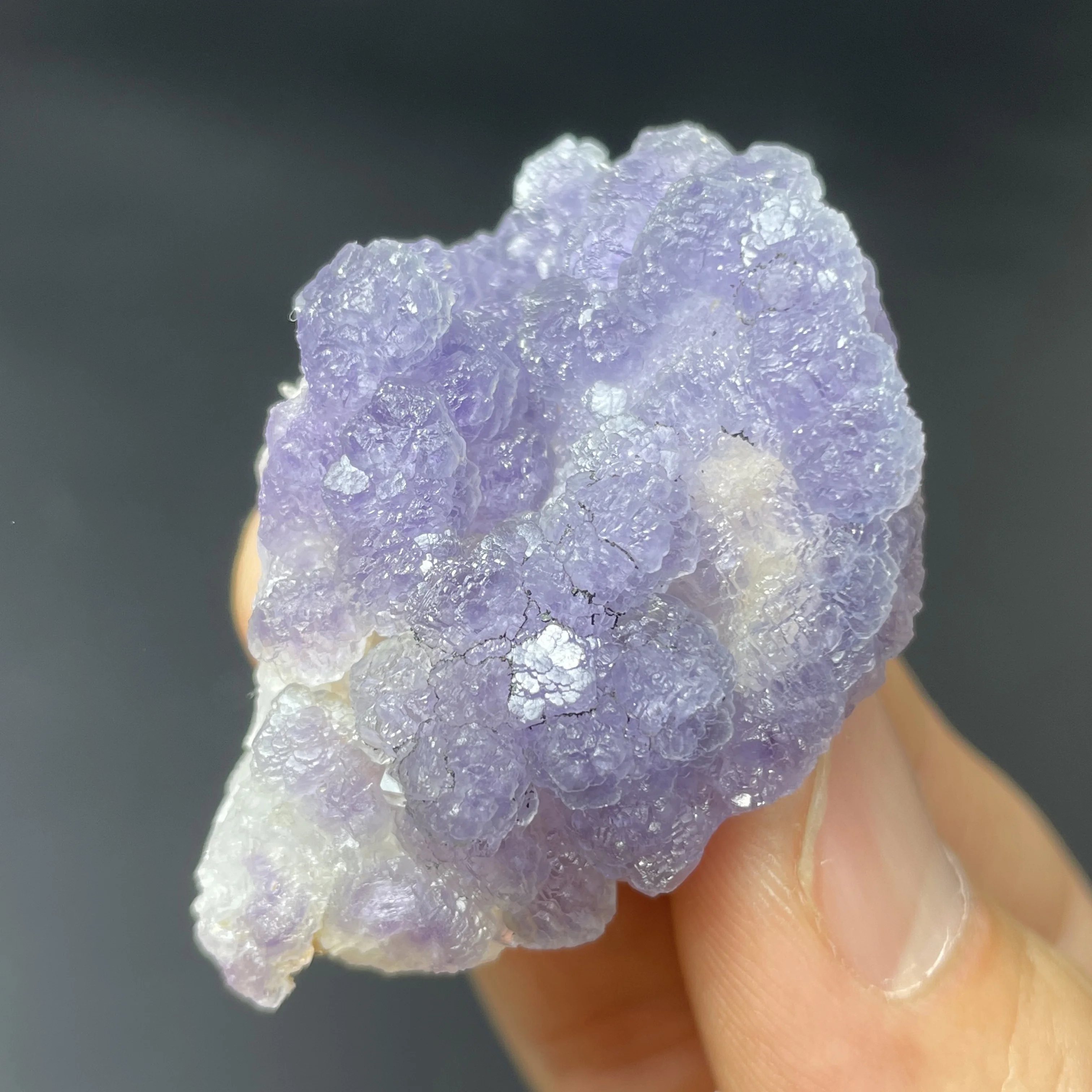 Natural China Purple Fluorite Cluster Crystal Quartz Mineral Original Teaching Specimen Reiki Healing Stone Home Decor MK1-5