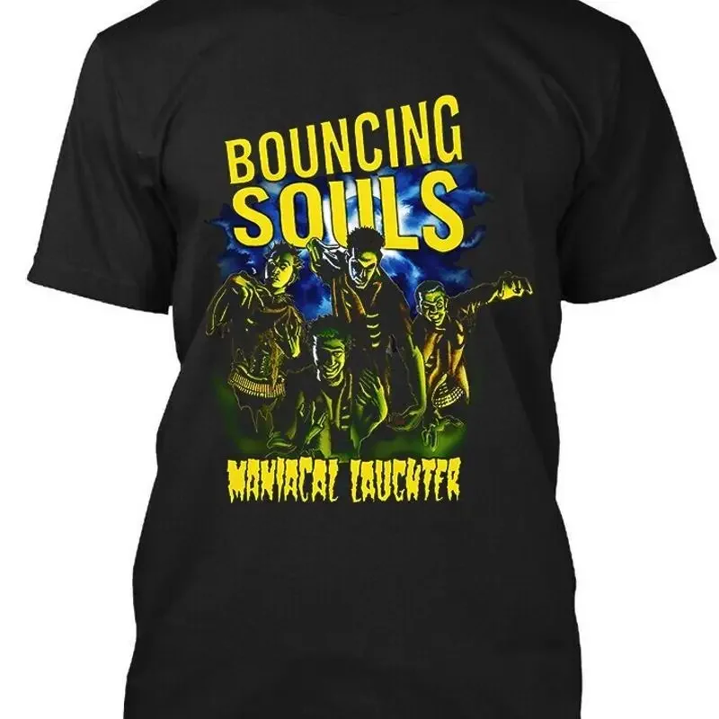 New The Bouncing Souls Maniacal Laughter American Vintage Classic T Shirt S 4XL