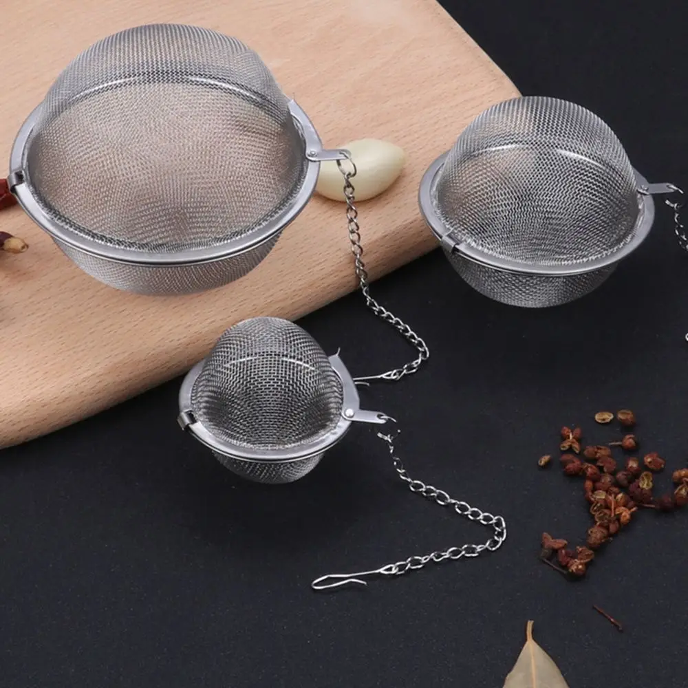 1 PCS Multi-functional Tea Infuser High Quality 304 Stainless Steel Tea Strainer Filters Safe Durable Seasoning Ball