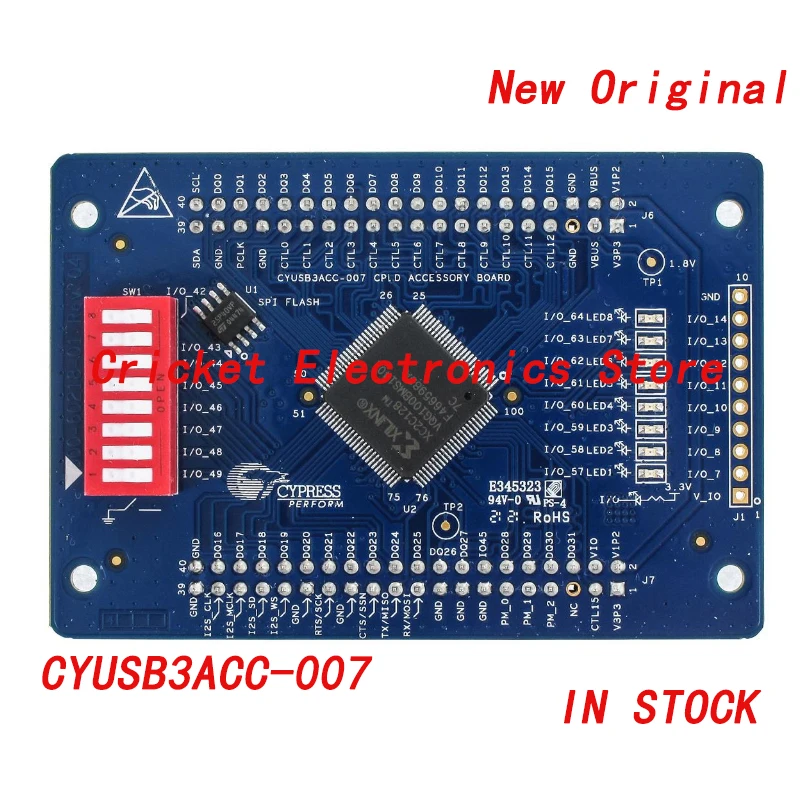 CYUSB3ACC-007 CPLD accessory board for EZ-USB ®  FX3 ™  SuperSpeed Explorer Suite