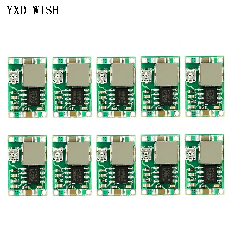 10pcs RC Airplane Module Mini360 DC-DC Buck Converter Step Down Module 4.75V-23V to 1V-17V 18 * 12mm Mini 360 LM2596