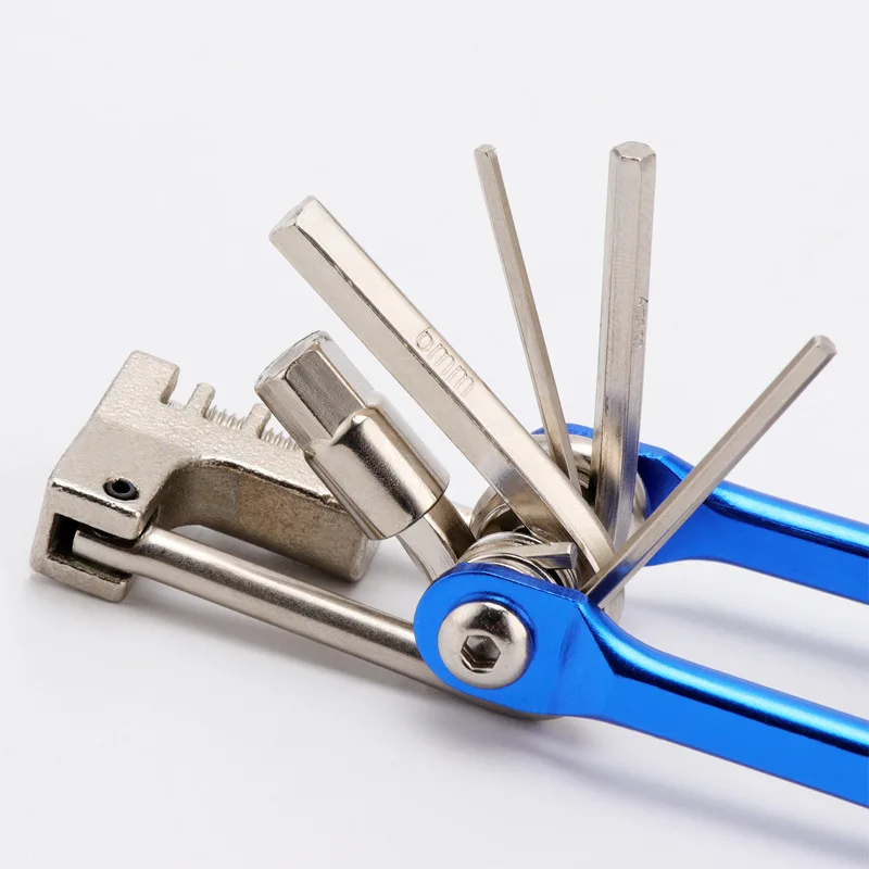 Bicycle Repair Tool Portable Repair Tool Multifunctional Combination With Chain Cutter Disassembly And Maintenance Tool Set MTB