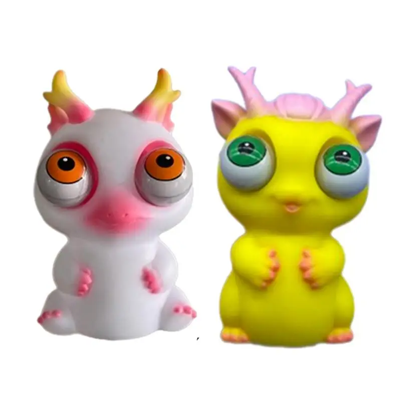 

Squishie Toy For Stress Relief Stress Relief Toys With Popping Out Eyes Safe And Harmless Stress Relief Toys Squeeze Dragon Gift