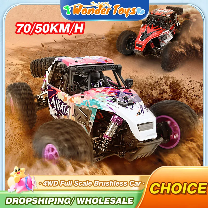 

1/12 Full Scale Rc Cars Truck 4Wd 70/50Km Remote Control Climbing Off-Road Car Toys for Kids Christmas Gifts for Boys Adults