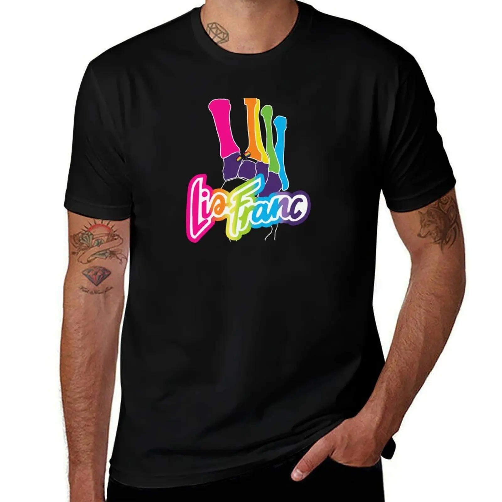 Lis Franc T-Shirt Worker Basic Short Sleeve Tee T-Shirt