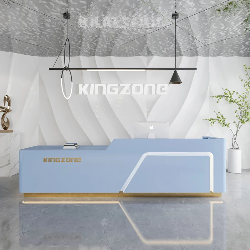 

Простые современные стойки регистрации, компания, салон красоты, рецепционные стойки, учебное заведение, офисная мебель, ресетка ZY40JDT