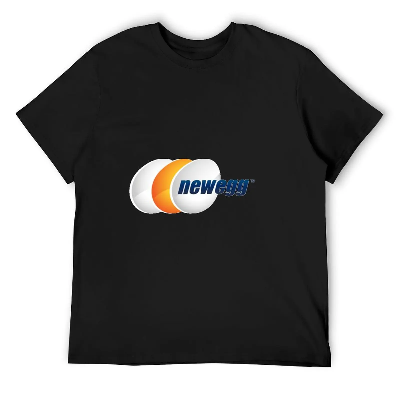 Футболка с логотипом Newegg, футболки на заказ, винтажная одежда, мужские белые футболки с графикой