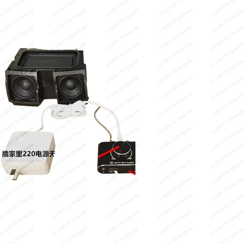 Sweet vocals, bass vibrations, double 2.25-inch fever speakers, audio modified desktop Bluetooth