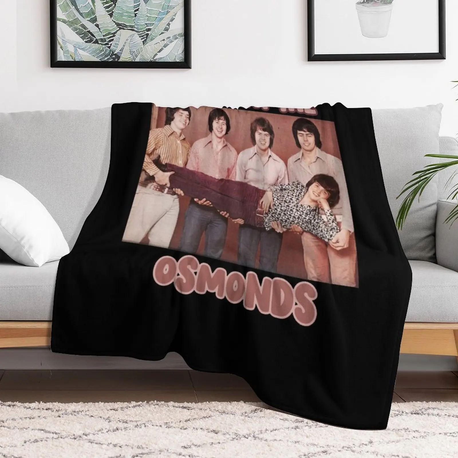 Gifts For Men We Want The Osmonds Love Fans Cool Graphic Gift Throw Blanket