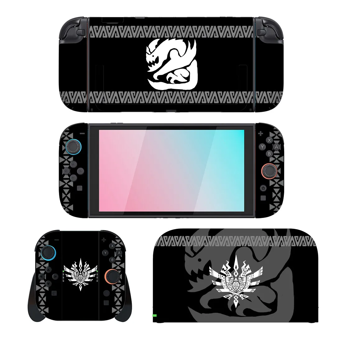New Arrival Screen Protector Sticker Skin Cover for Nintendo Switch 2 Console Dock Charger Stand Holder Joycon Skin Vinyl