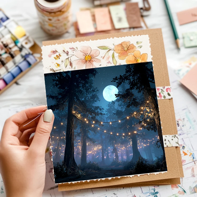 Paquete de papel para álbumes de recortes (36 hojas, 6"x6"): diseños de borlas bohemias para álbumes de recortes, origami y boho Junk Journal – Set de manualidades