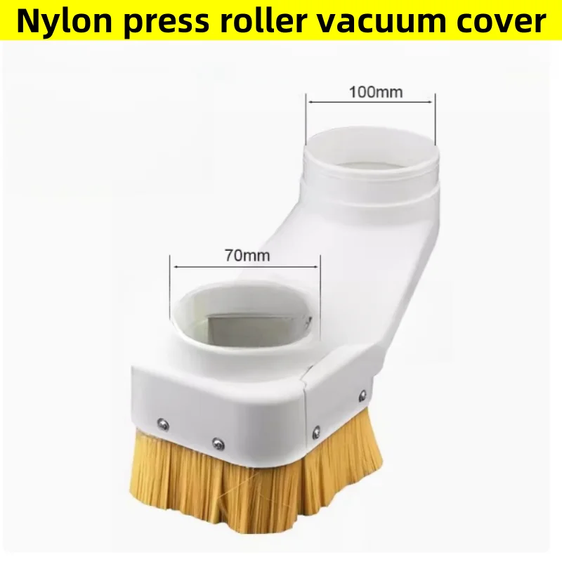 Light Weight 70mm 75mm 80mm 85mm 90mm 100mm Spindle Motor Dust Hood Shoe Suction Cover For Engraving Wood Machine Parts