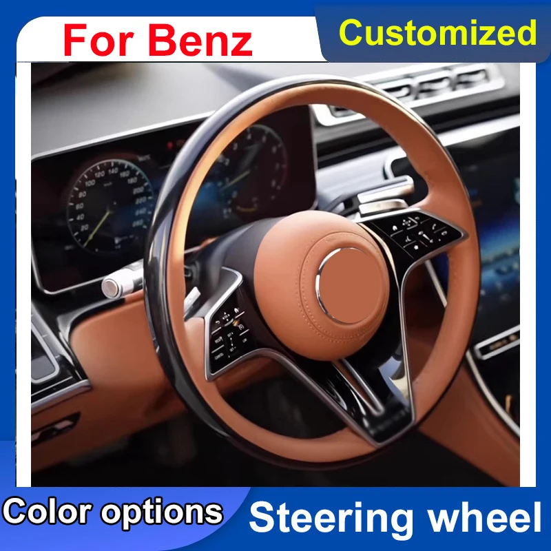 W223 Butterfly Steering Wheel For Benz Mercedes W167 W177 W190 W205 W206 W213 W217 W222 W223 X253 W290 W292 W463  Steering Wheel