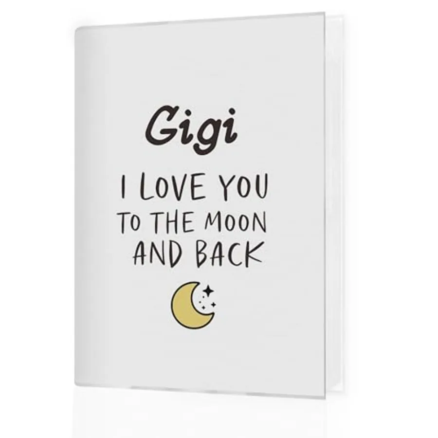 

Grandma Gigi Photo Album 4x6 Hold 36 Photos, Gigi Grandma Gifts From Grandkids Small Photo Album Picture Memory Book Keepsake f