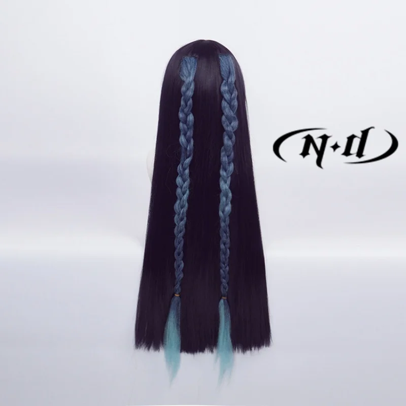 Pelucas de Cosplay ND Yun Jin, pelucas de pelo Genshin Impact, sintéticas resistentes al calor para fiesta de disfraces de Comic Con Coser