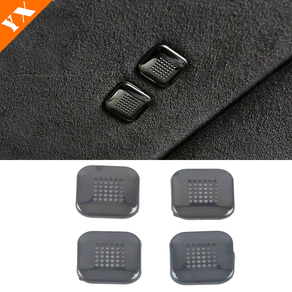 For Geely Monjaro Xingyue L 2021-2023 Car Rear Roof Speaker Sound Cover Decoration Protector Panel Auto Accessories Stainless