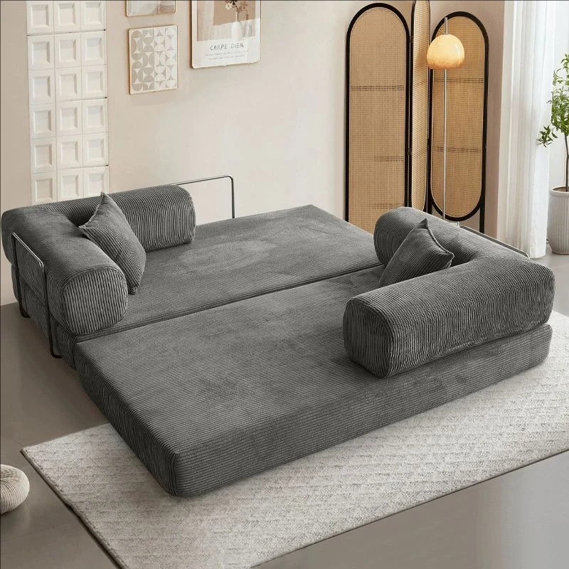 Sponge Spring Pack Compressed-Sofa Children Living Room Modern 3 Seater Compressed Vacuum Sofa