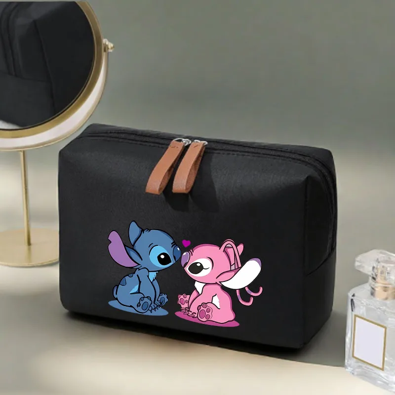 

Stitch Disney Women's Cosmetic Bag Makeup Bag Pouch Toiletry Bag Stitch Makeup Organizer Case Bags Cosmetic Pouch Makeup Bags