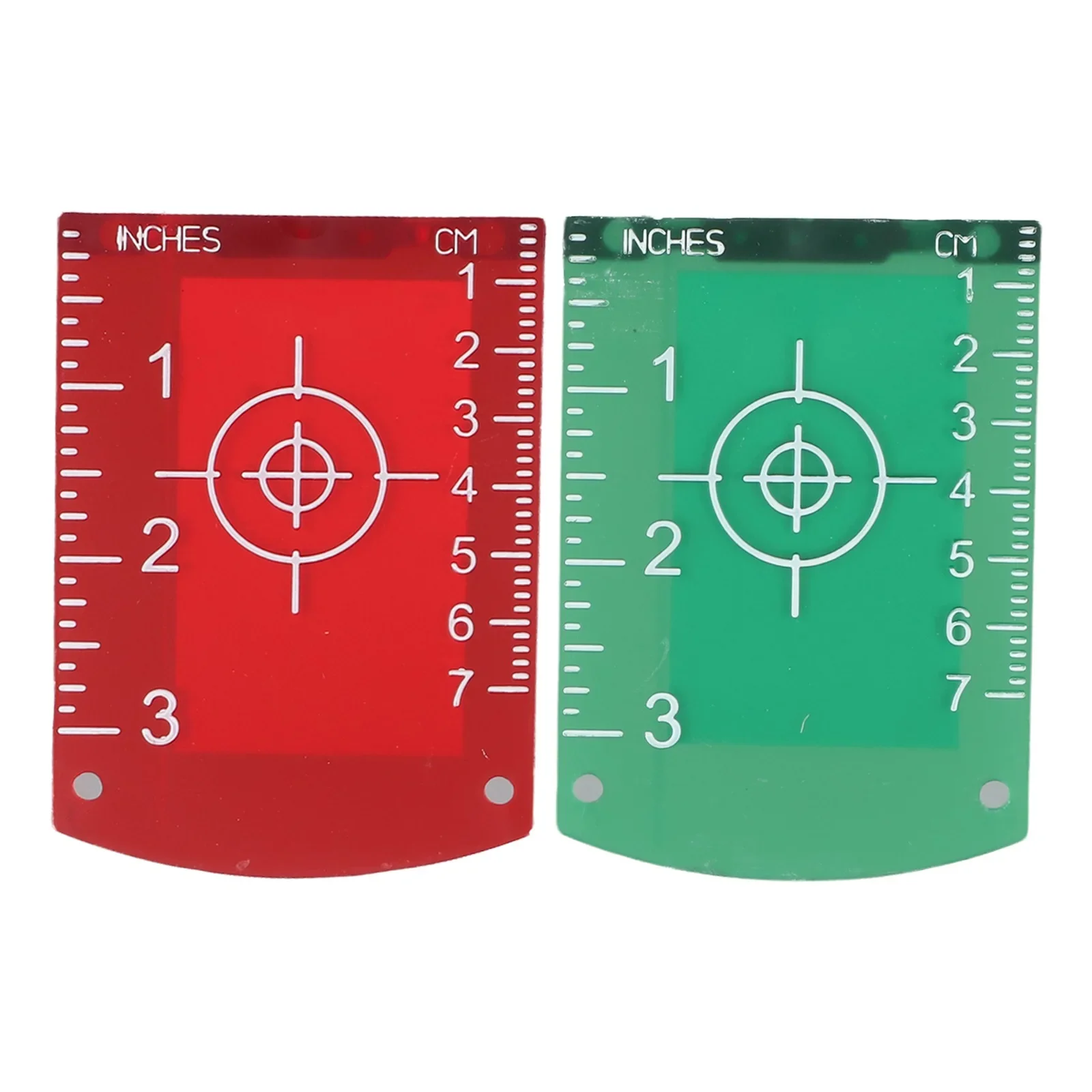 2pcs 10cmx7cm Inch Cm Target Plate Target Card Plate Reflective Magnetic Plate Target Plastic For Green Lase