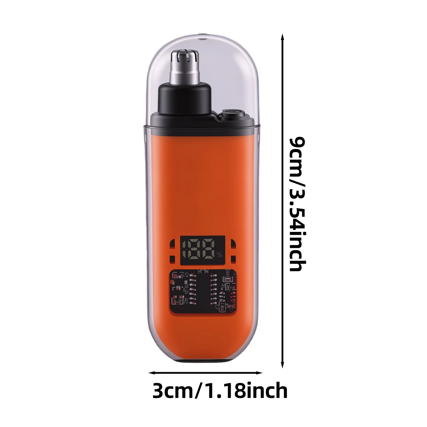 Rechargeable Nose Hair trimmer and Facial Hair Remover for Men Nose Hair Shaver for Nasal Clearance - Portable Grooming Tool - view 6
