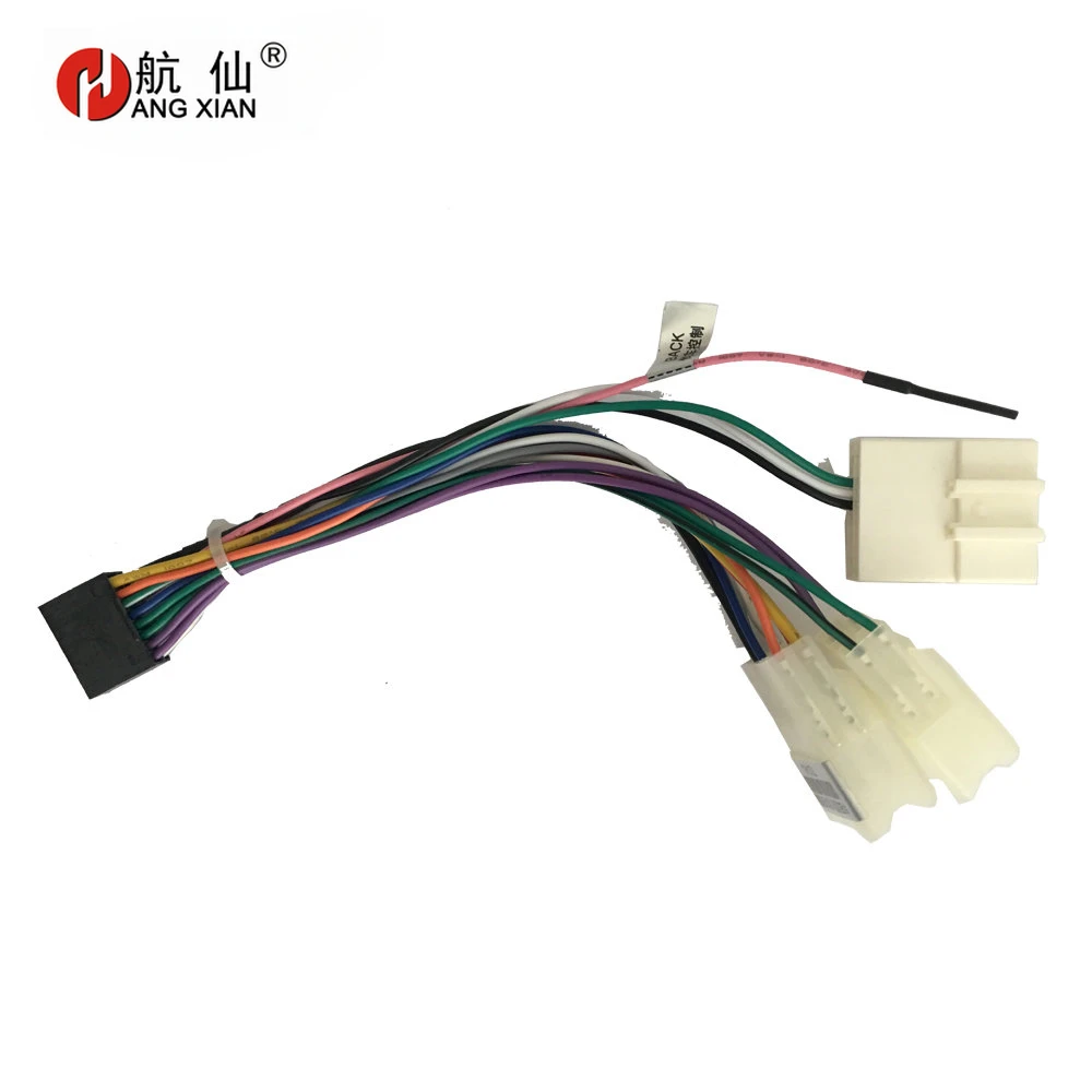 

2din Car Radio Female ISO Radio Plug Power Adapter Wiring Harness Special for Toyota Universal corolla camry harness power cable