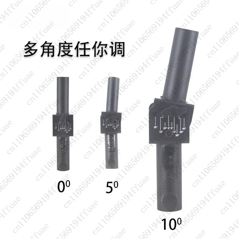 All-Metal Speaker Stand Adjustable Supports Multi-Angle Speaker Stands Professional Speaker Adjustable Columns 35mm Spacing