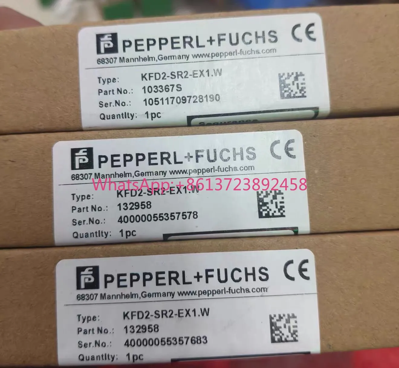 

New Pepperl + Fuchs safety barrier KFD2-SR2-EX1.W high quality