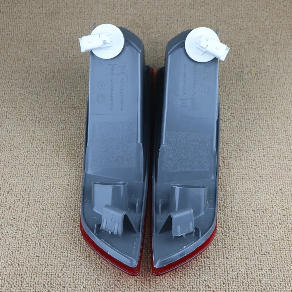 Left Right Rear Bumper Tail Light Lamp Pair Cover Reflector For Volvo XC60 2008 2009 2010 2011 2012 2013 30763323 30763322