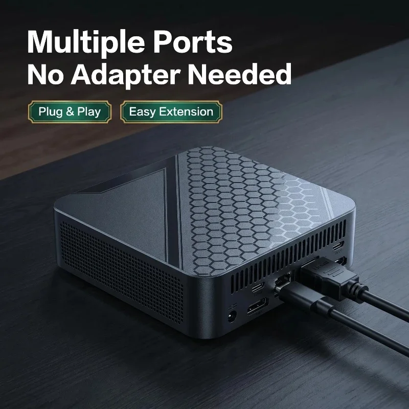 Mini PC gaming Intal Core i9 10980HK i3 6100U WIFI 6 BT5.2 Special Computer Windows 11 Pro SSD 1TB RAM 16GB 32GB PC Gamer view 3